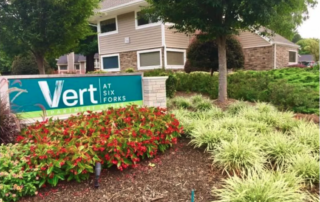 VERT at Six Forks Apartment Community Sign